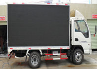 Silent Mobile Truck Led Display Panel , Led Mobile Billboard Great Waterproof
