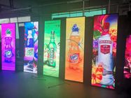 Smart Digital Advertising LED Poster Display P2.5 HD Thin 1920Hz Refresh Rate
