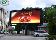 Full Color LED Advertising Billboards , P2 SMD LED Screen Billboard  IP34 1/32 Scan